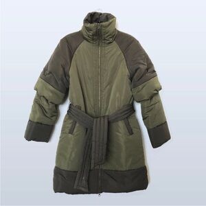 Apiece Apart Olive Green Puffer Jacket